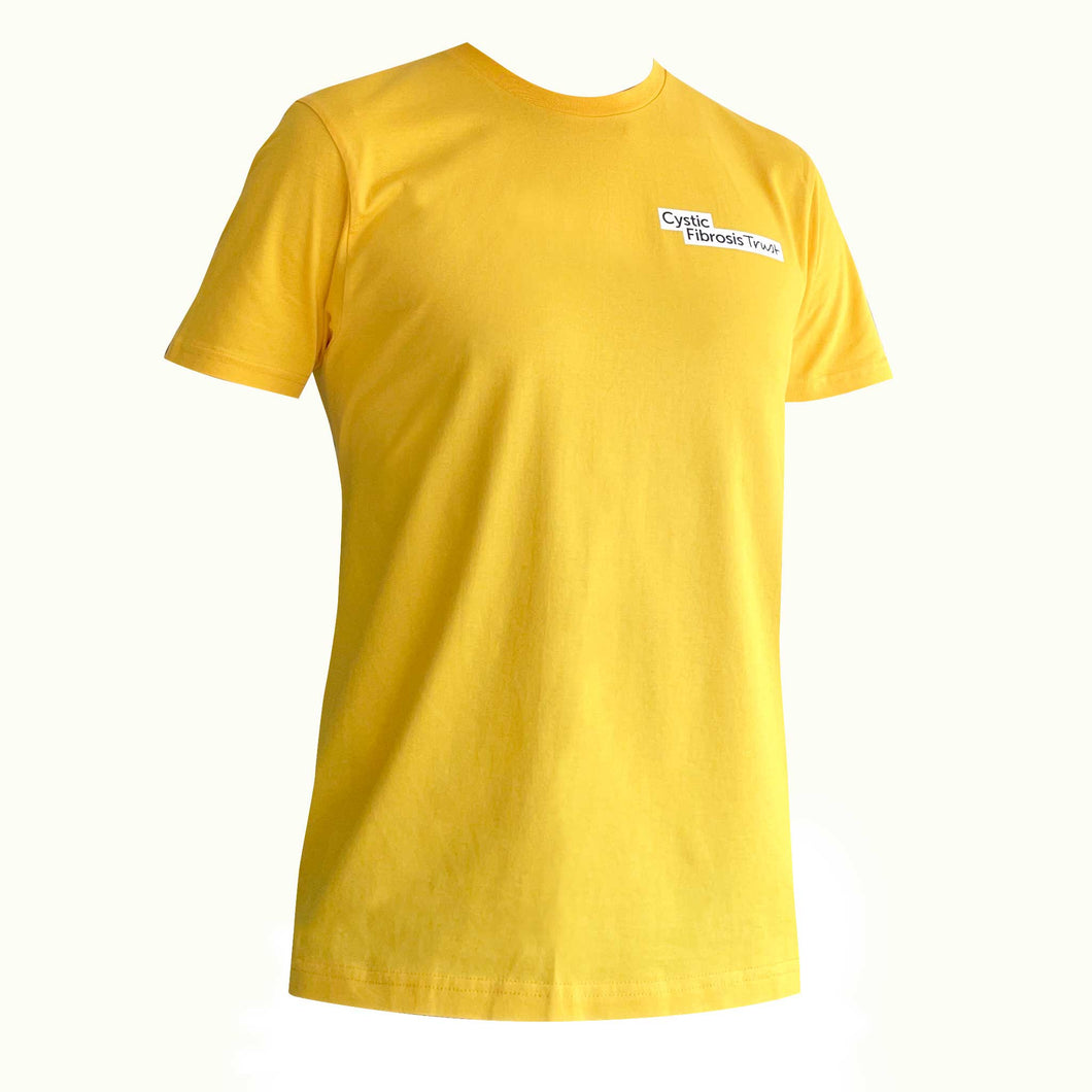 'Do It In Yellow' T-shirt – Cystic Fibrosis Trust